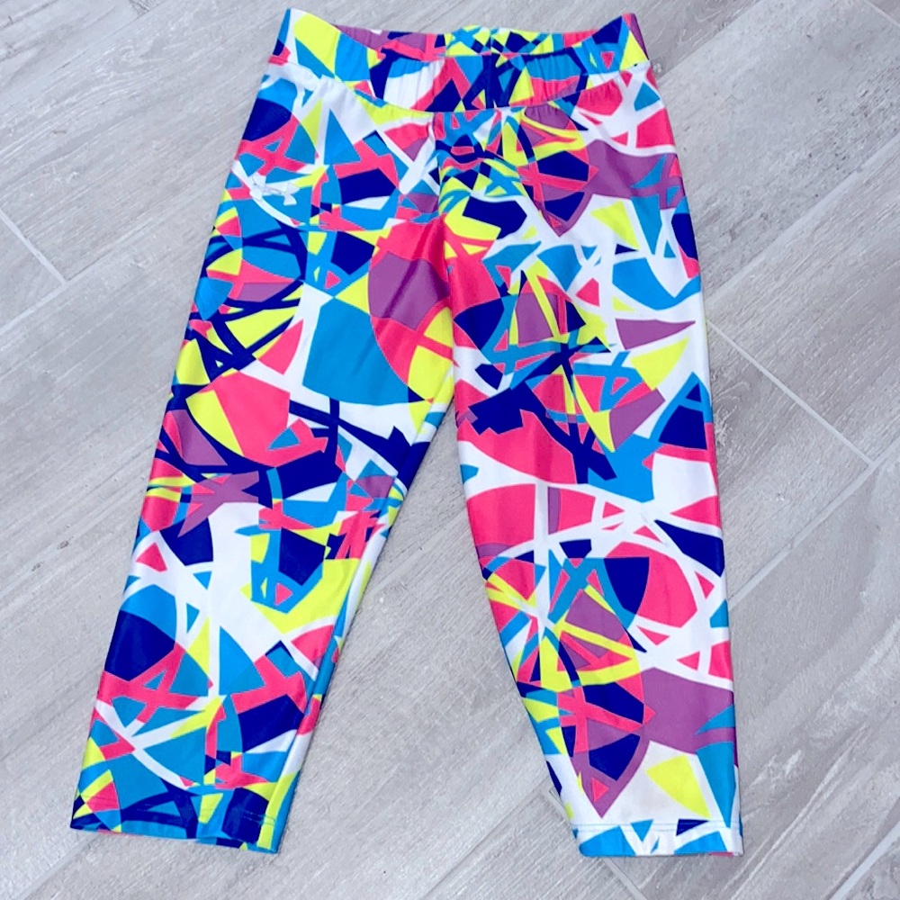 Girls Under Armour Colorful Capri Leggings
